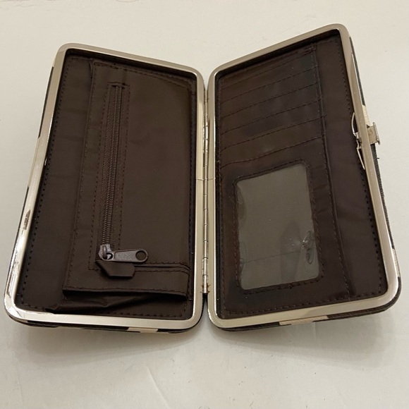 Vintage, Boxy, Brown- Beige Long Wallet - Picture 12 of 12